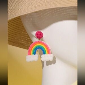 New! Rainbow Earrings